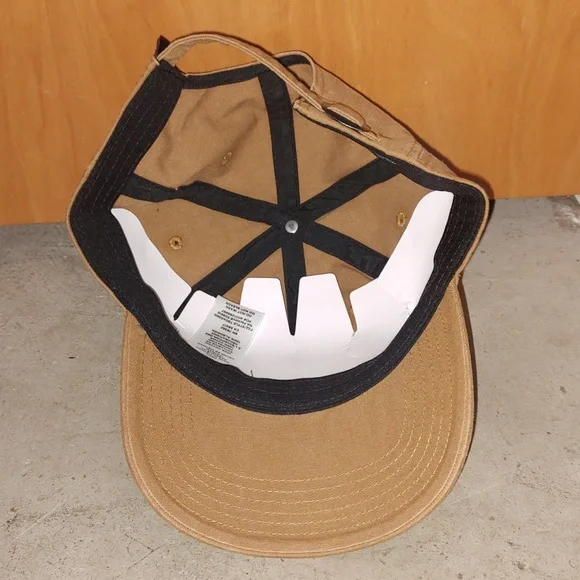 Men's Timberland PRO Woven-Logo Low-Profile Cap Hat New